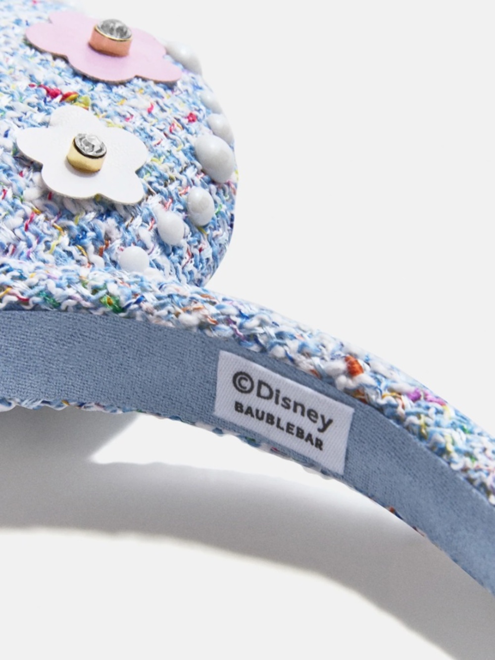 Baublebar Disney 2026 Minnie Mouse Tweed Flower Ears - Picture 3 of 5